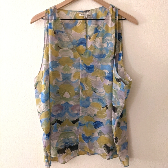 Madewell Tops - Madewell Broadway & Broome Silk Tank sz XS